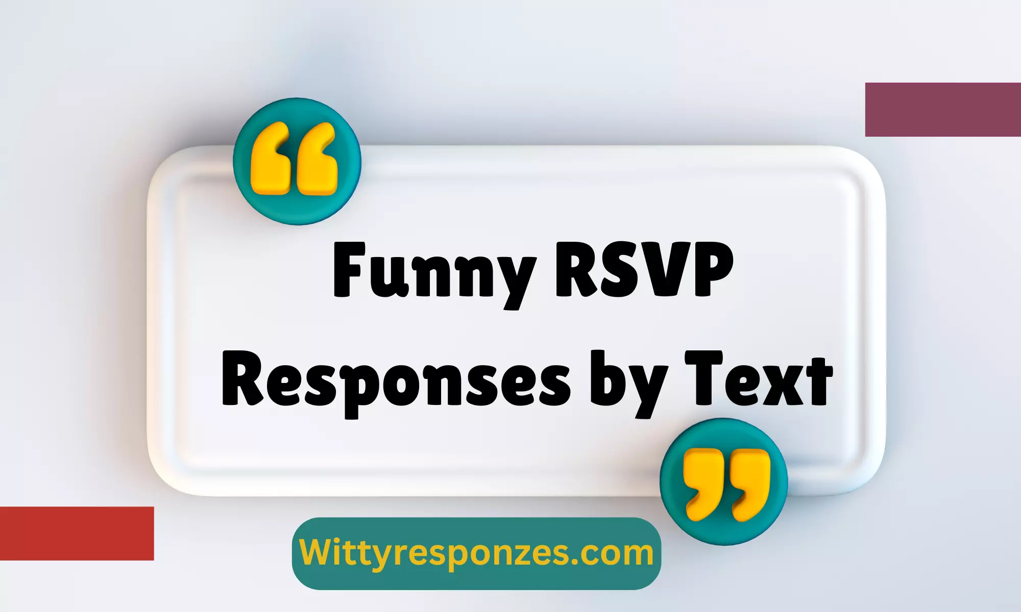 24 Funny RSVP Responses by Text