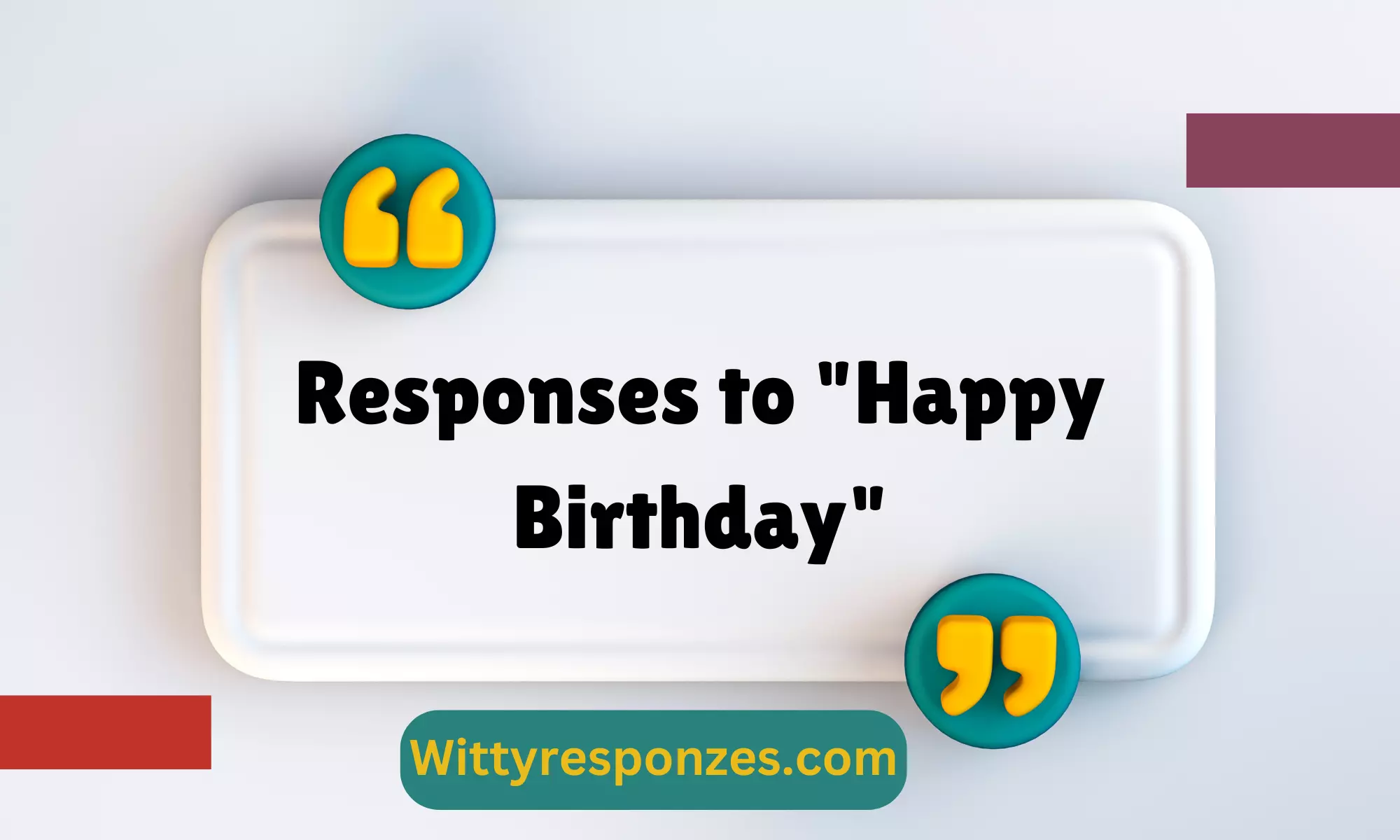 Responses to "Happy Birthday"