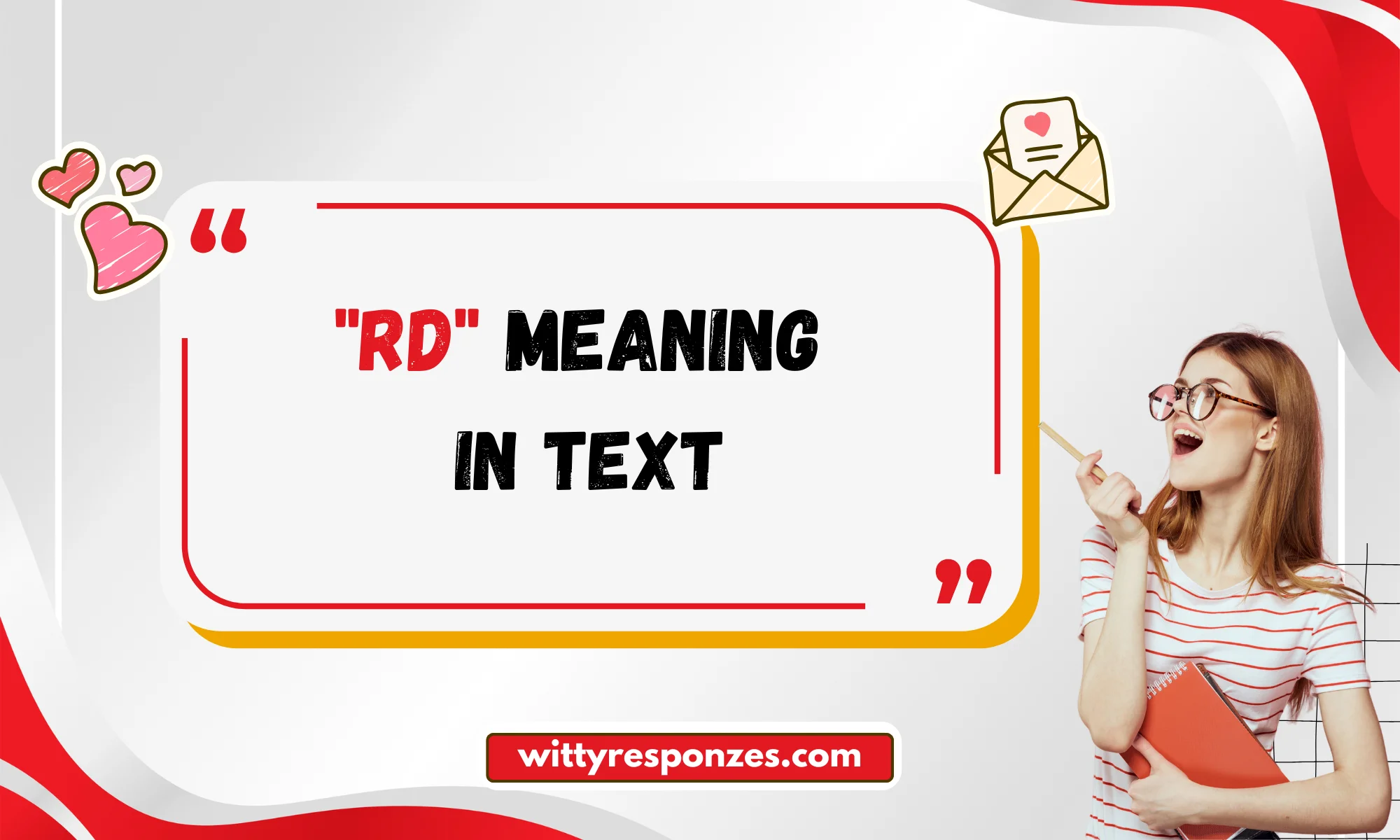 "rd" Meaning in Text